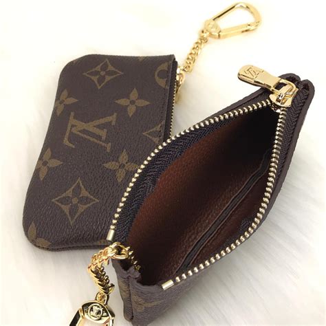 louis vuitton lock and key fake|louis vuitton coin pouch keychain.